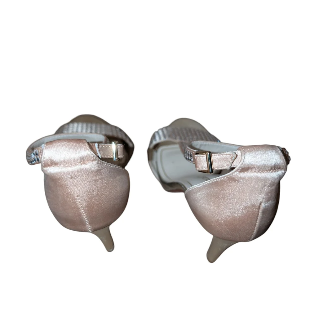 Women's Caparros Silver and Gold Studded Sandals